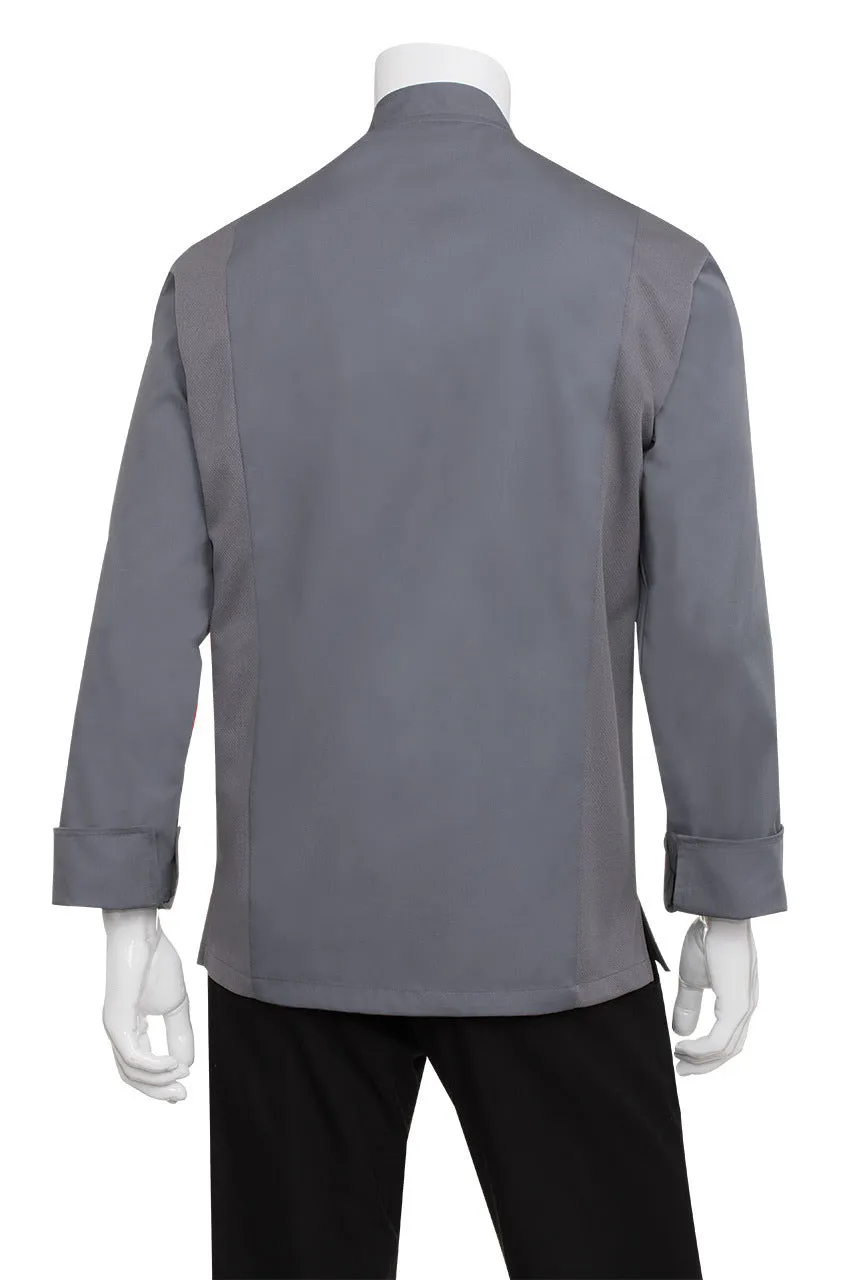 Mens Lansing White Chef Jacket