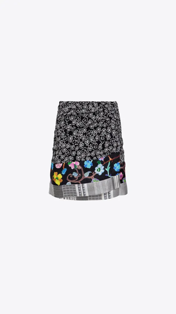 Mixed Florals Skirt
