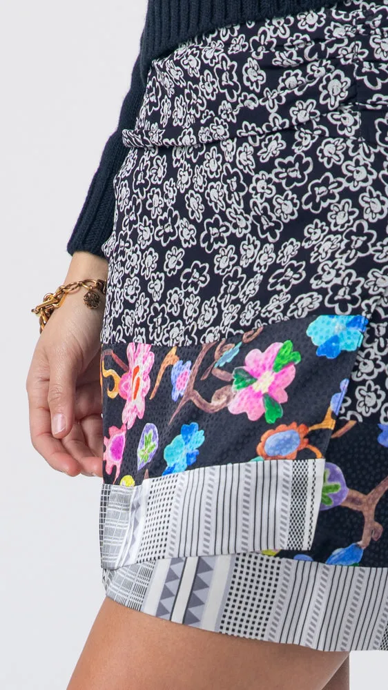 Mixed Florals Skirt
