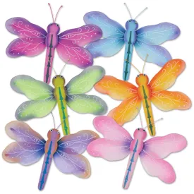 Nylon Dragonfly Party Decoratiom