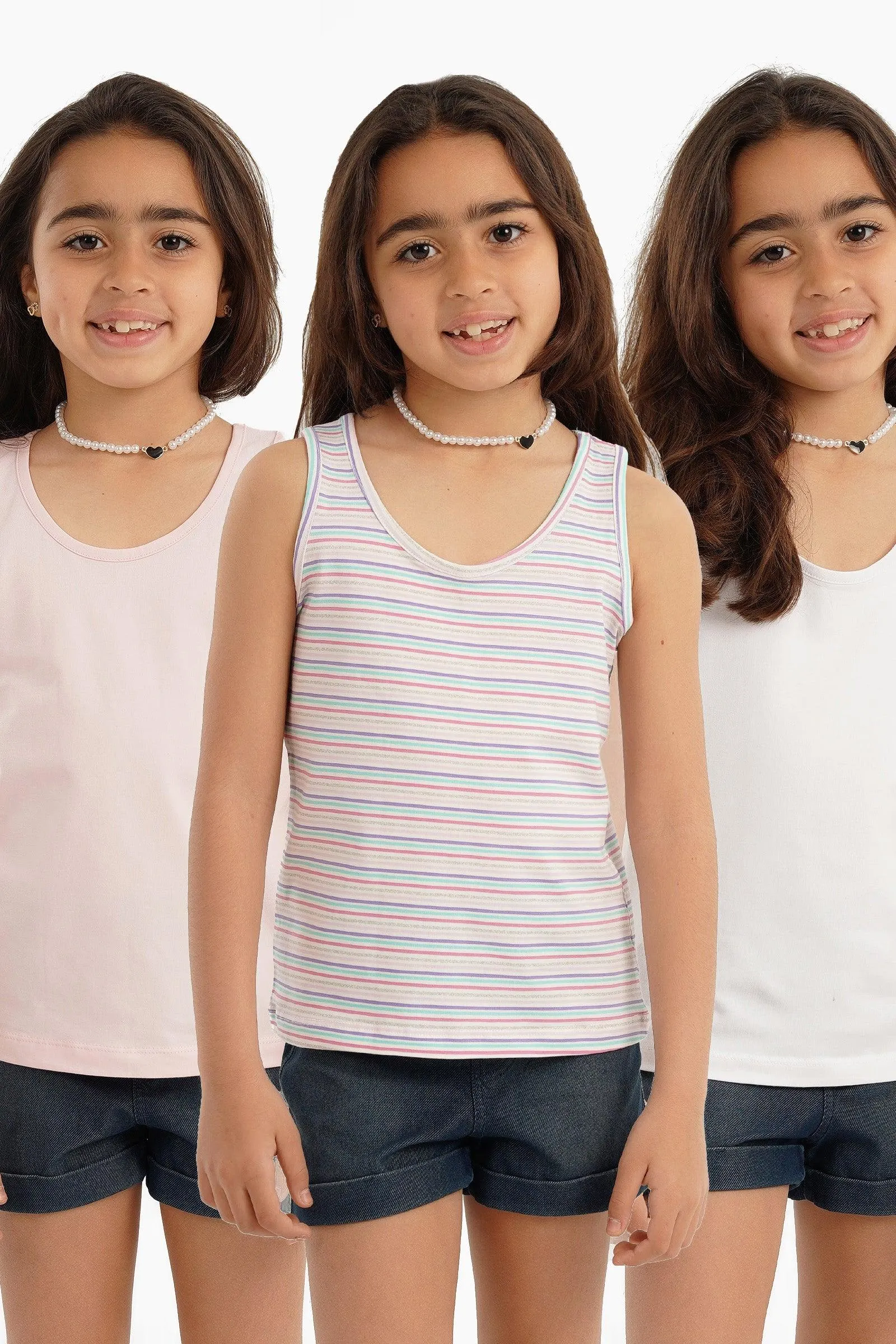 Pack of 3 Girly Basic Top