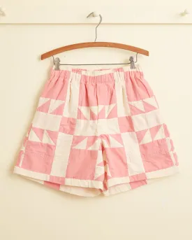 Pink Quilt Shorts