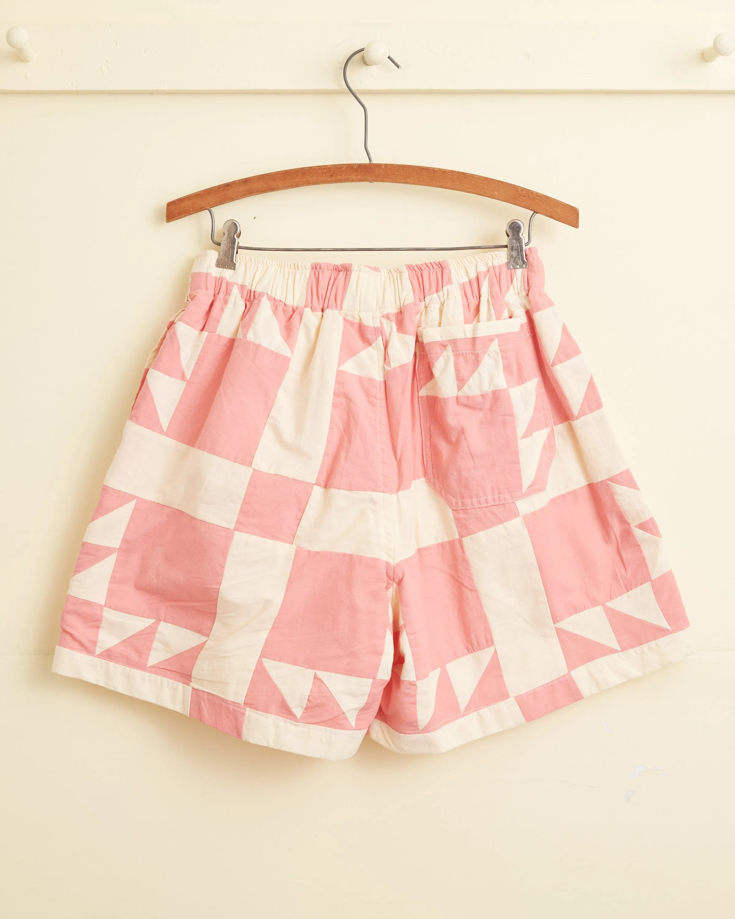 Pink Quilt Shorts