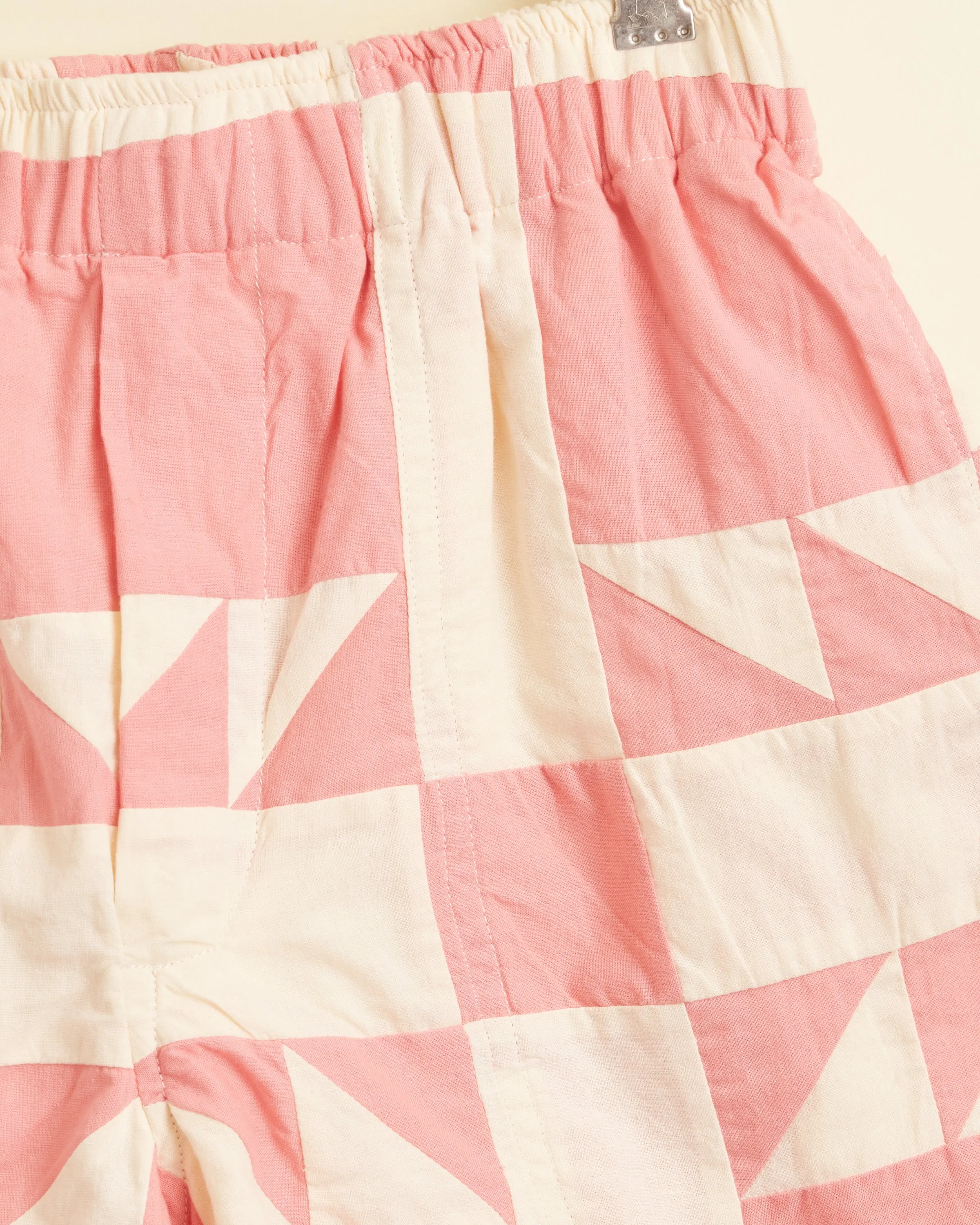 Pink Quilt Shorts
