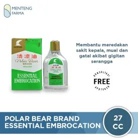 Polar Bear Brand Essential Embrocation (Minyak Angin) 27cc