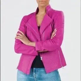 PREORDER-Classic Liquid Leather Jacket