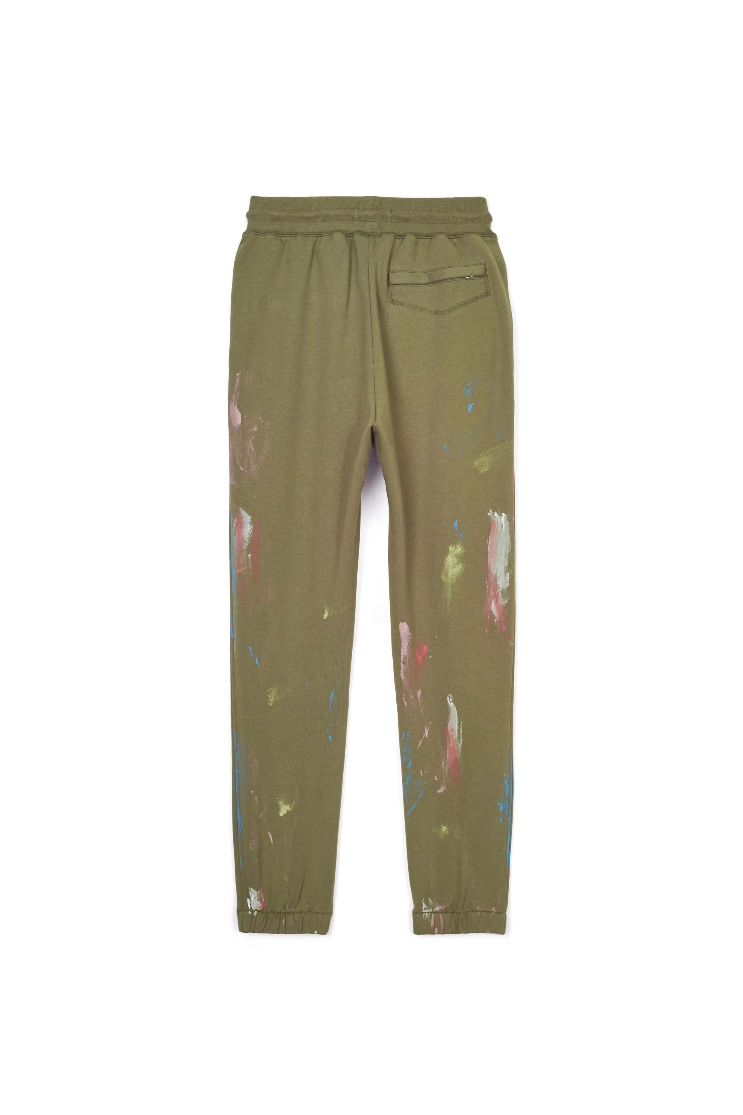 Purple Brand french terry stencil joggers