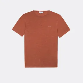 "Amour" Linen Villiers T-Shirt (Terracotta)