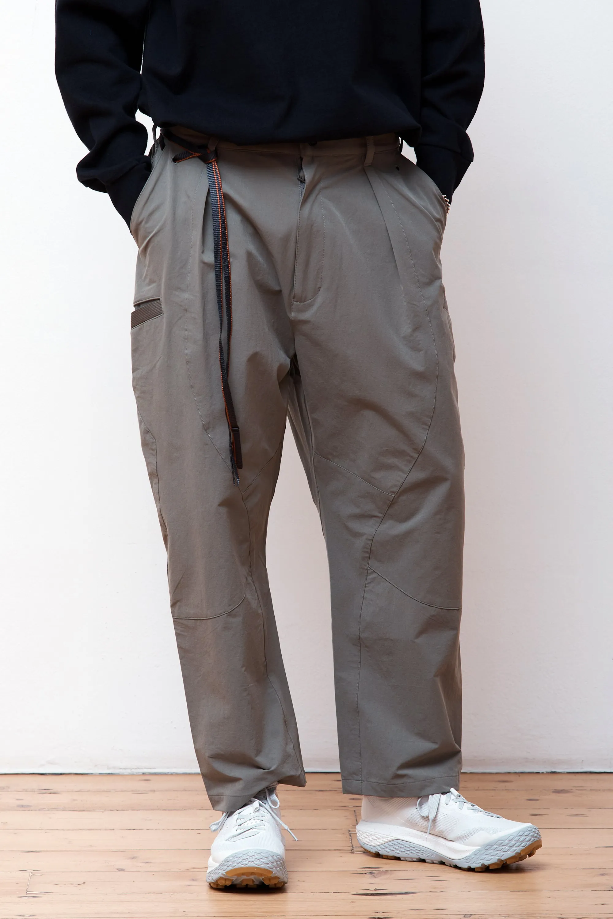 "BR-05" SOFTBOX Basic Pants Grey