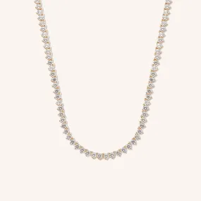 Sally Crystal Tennis Necklace