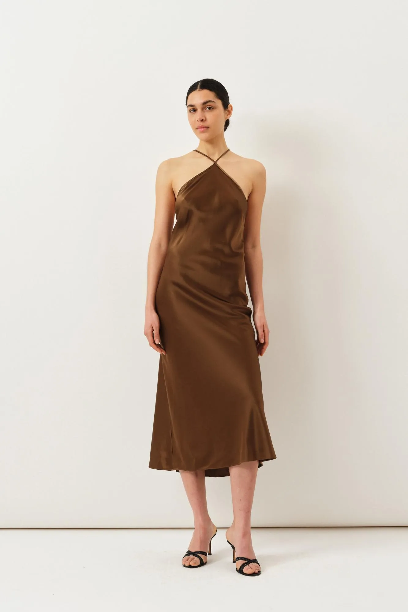 Sno Dress — Dark Brown