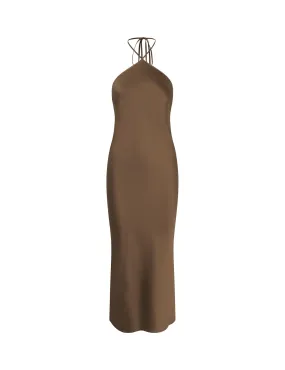 Sno Dress — Dark Brown