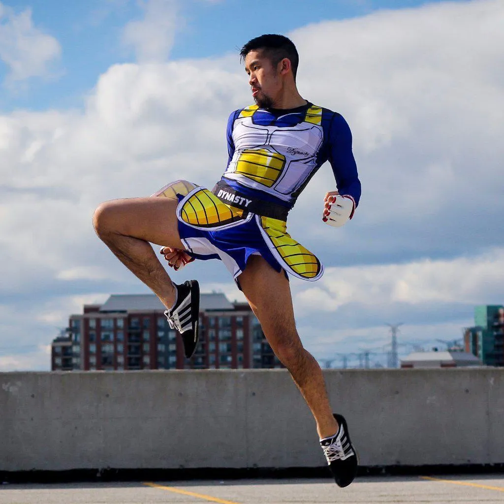 Super Saiyan Armor Fight Shorts