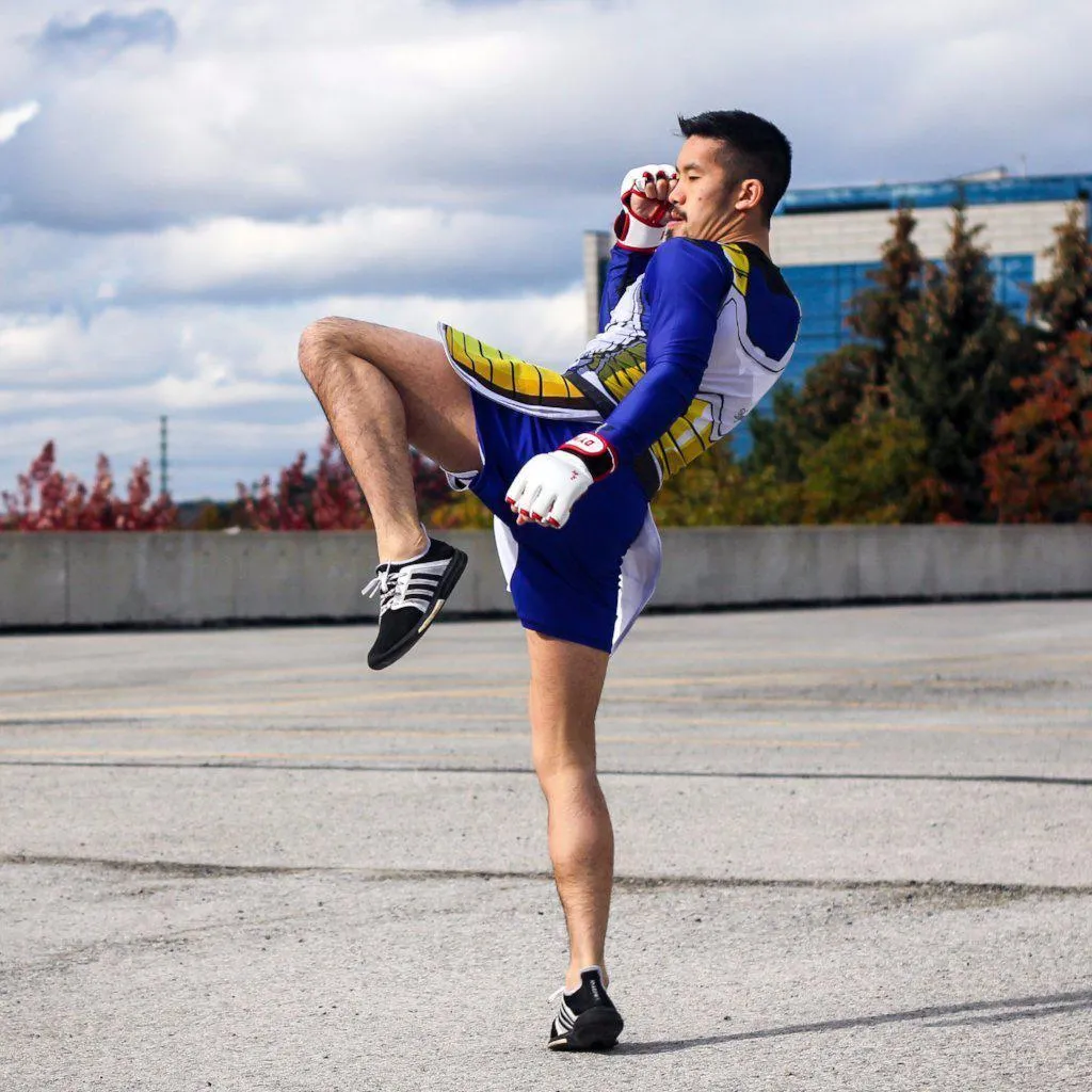 Super Saiyan Armor Fight Shorts