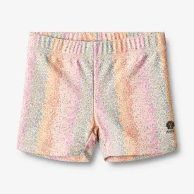Swim Shorts Niki - rainbow flowers