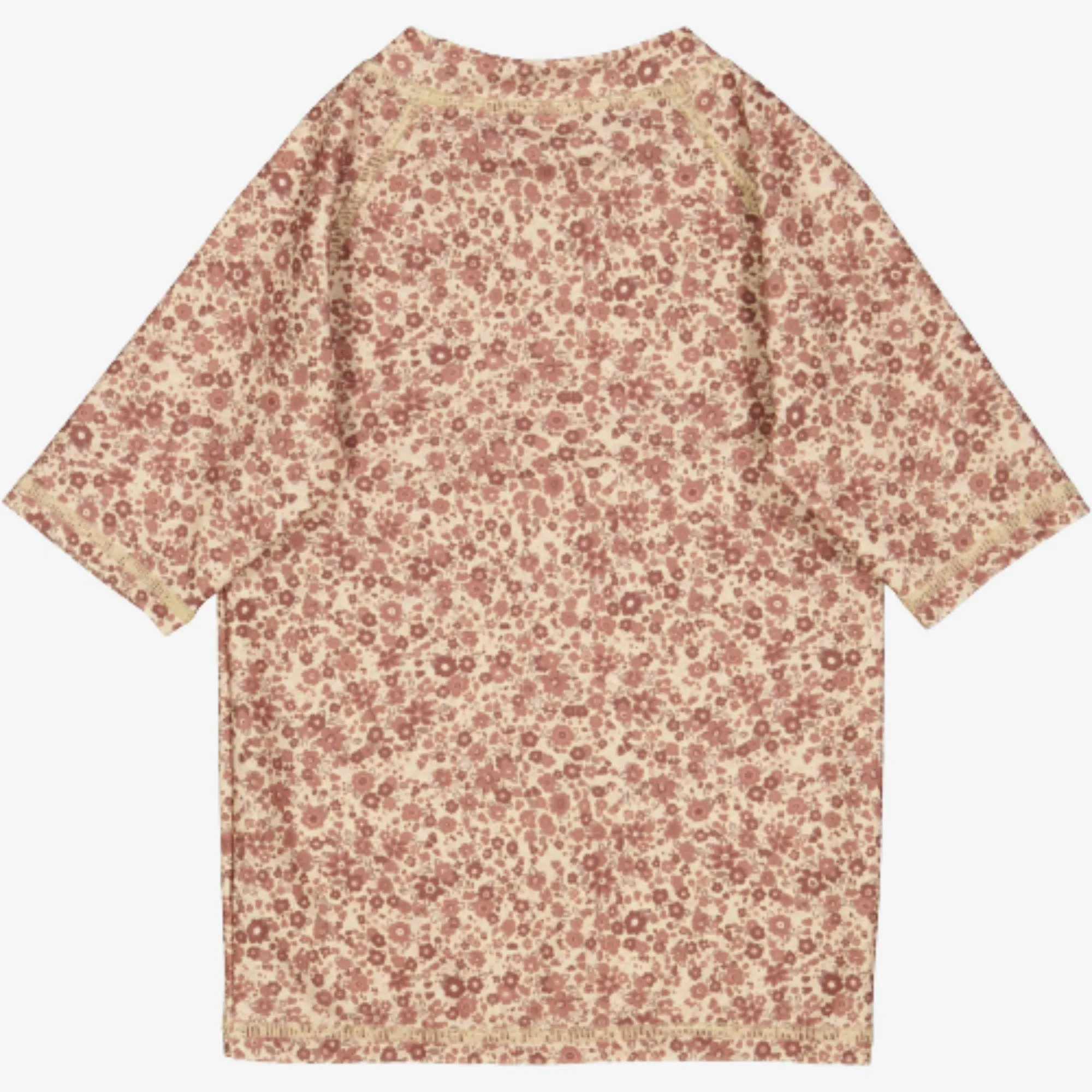 Swim T-Shirt Jackie SS - red flower meadow