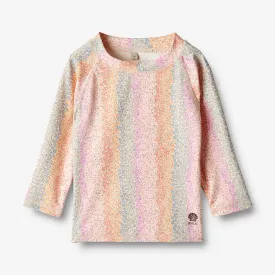 Swim T-Shirt L/S Dilan - rainbow flowers