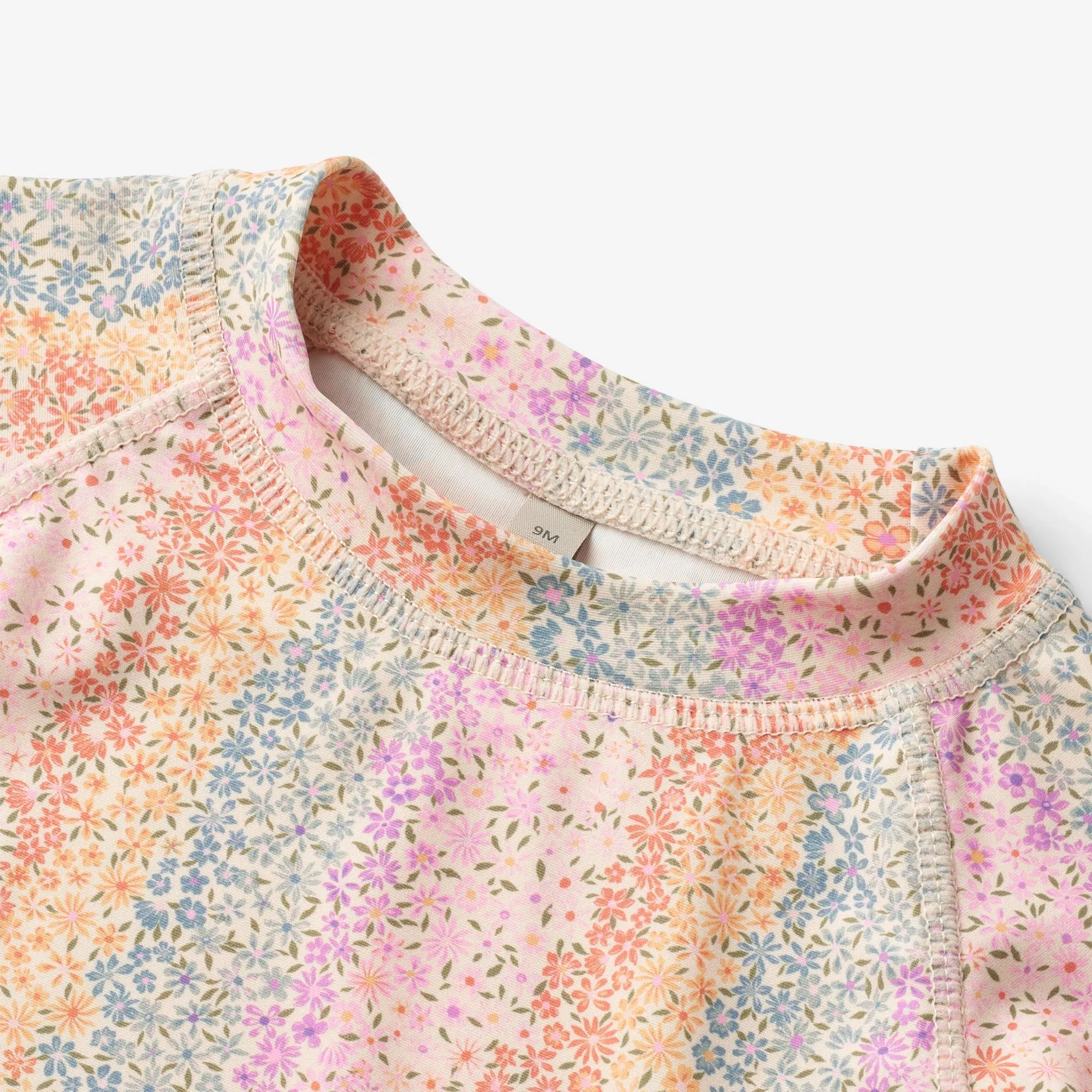 Swim T-Shirt L/S Dilan - rainbow flowers
