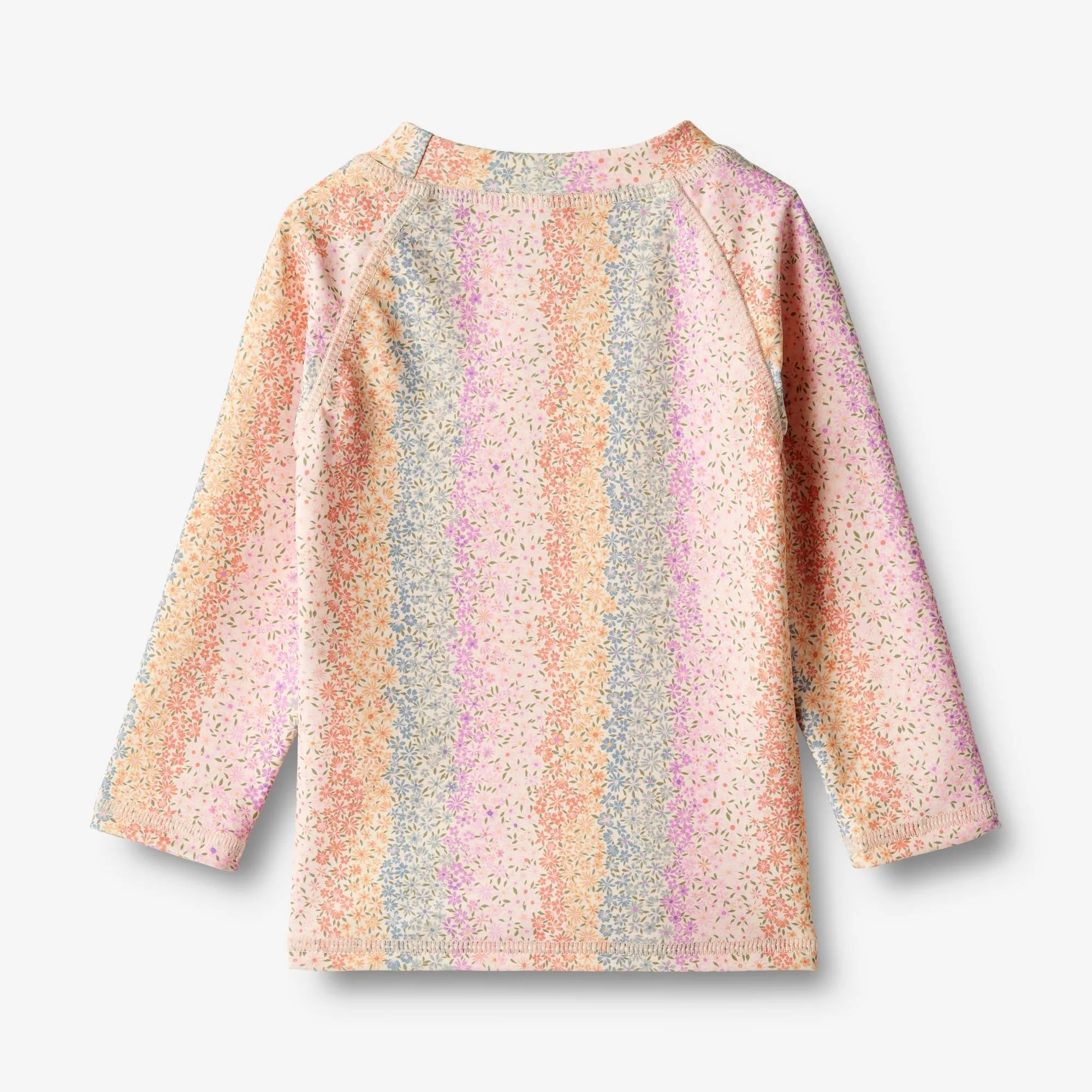 Swim T-Shirt L/S Dilan - rainbow flowers