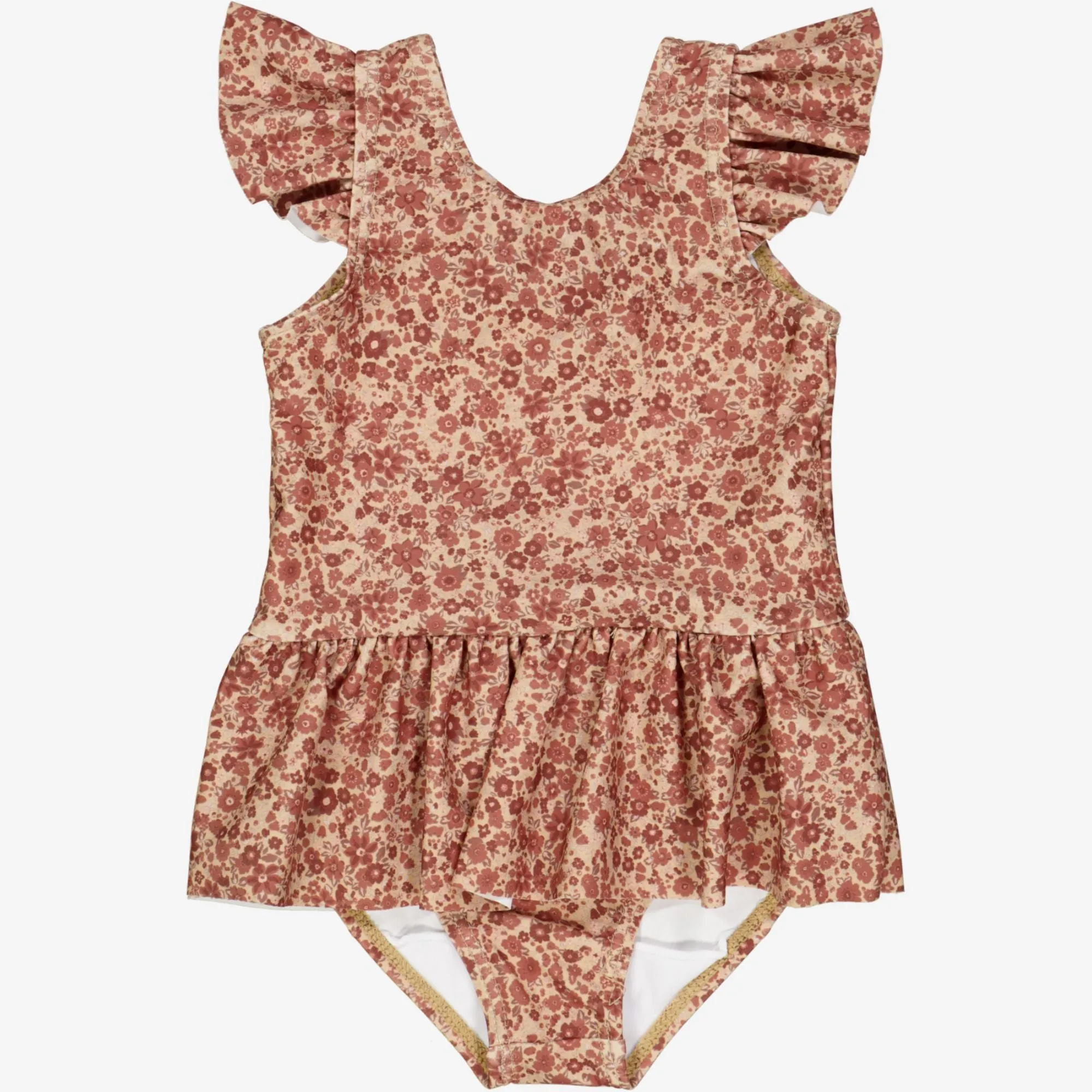 Swimsuit Diddi | Baby - red flower meadow