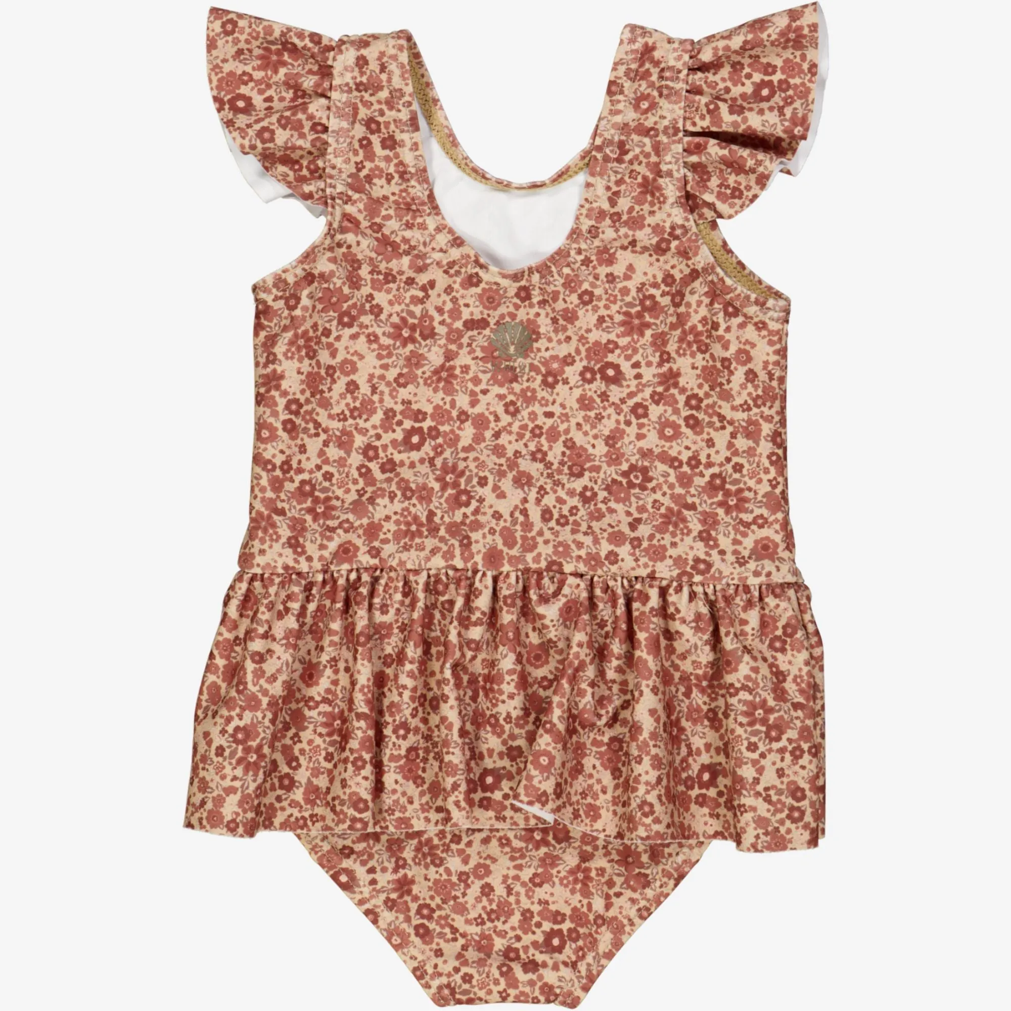 Swimsuit Diddi | Baby - red flower meadow