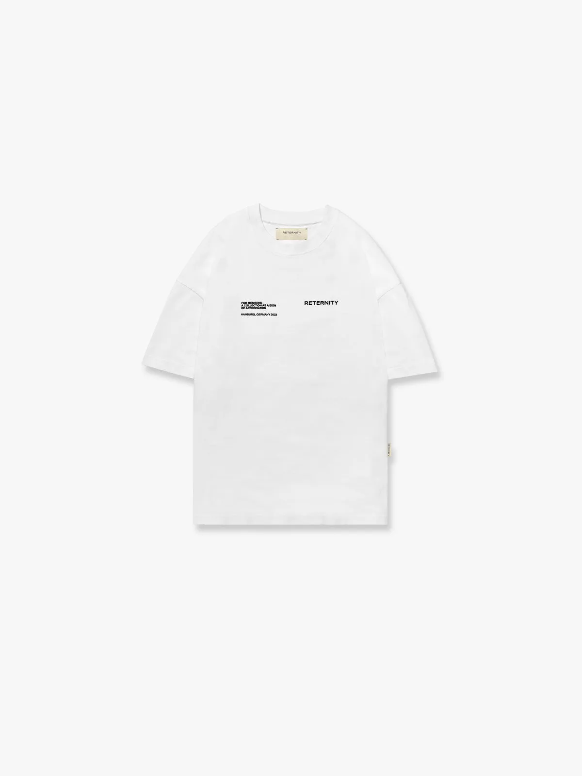 T-SHIRT OFFICIAL UNIFORM - WHITE/BLACK