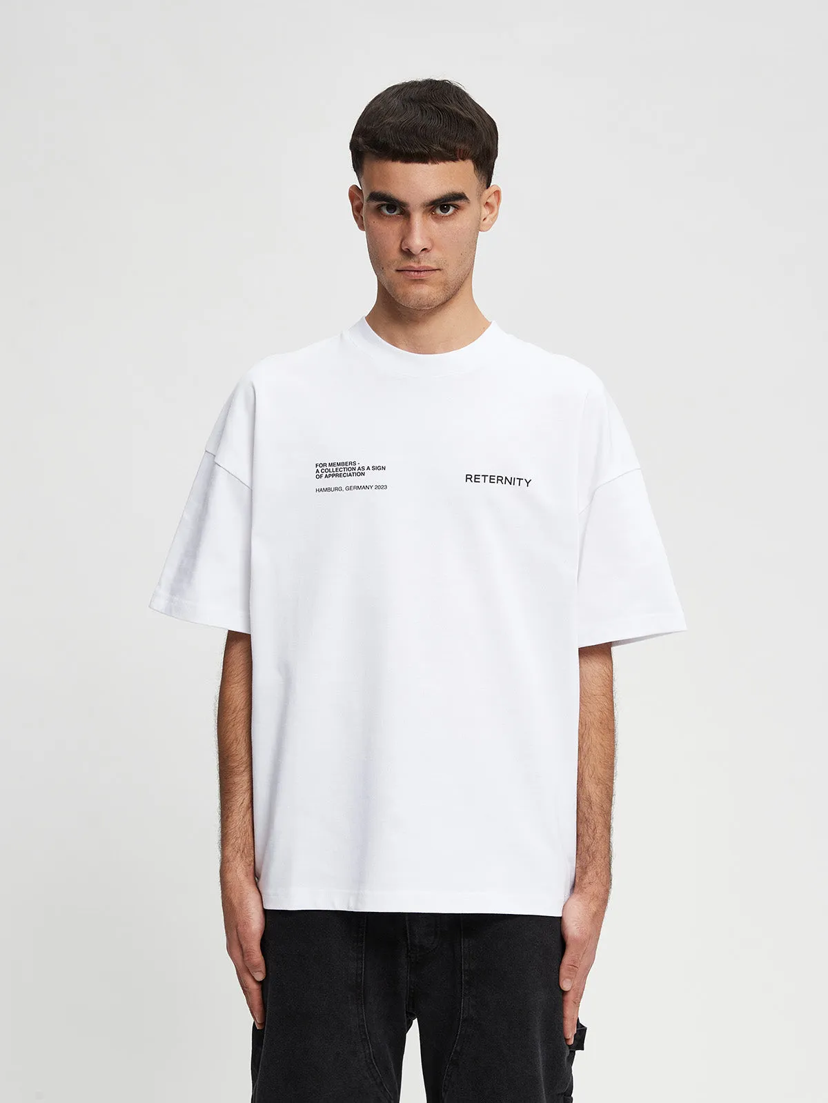 T-SHIRT OFFICIAL UNIFORM - WHITE/BLACK