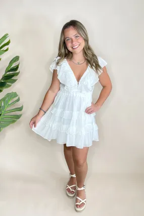 Taelor Ruffle Mini Dress
