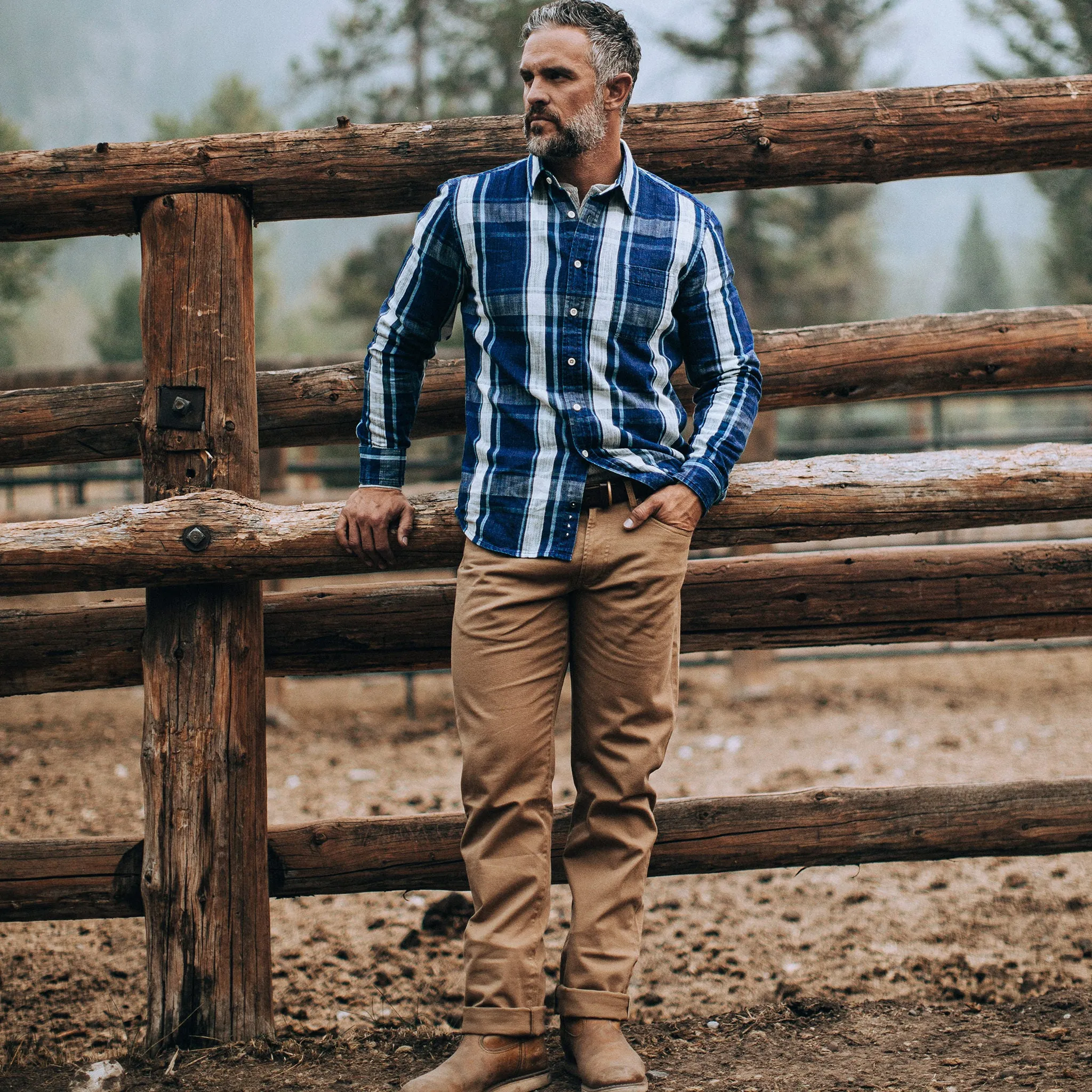 Organic Selvage Rustic Oak Democratic All Day Pants