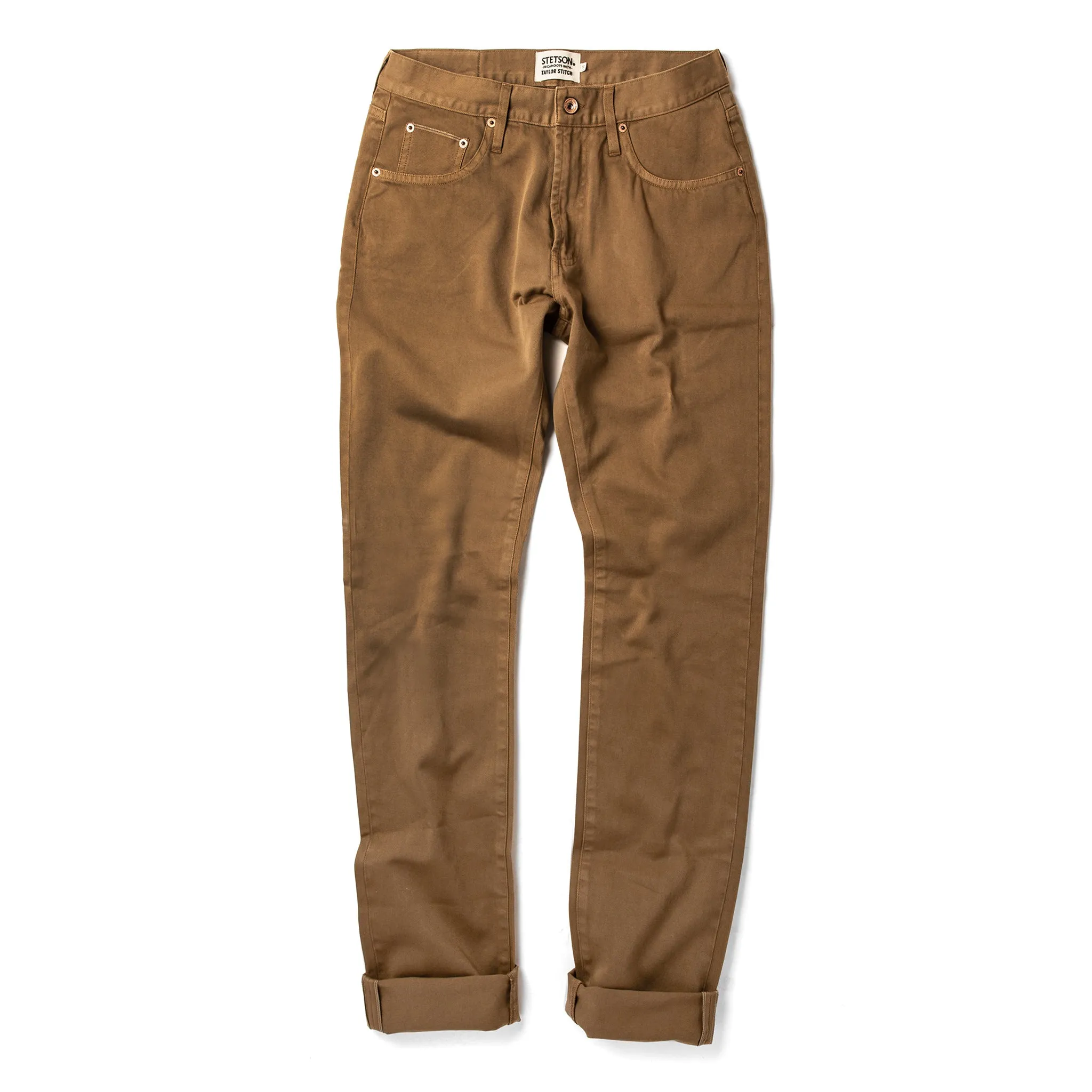 Organic Selvage Rustic Oak Democratic All Day Pants