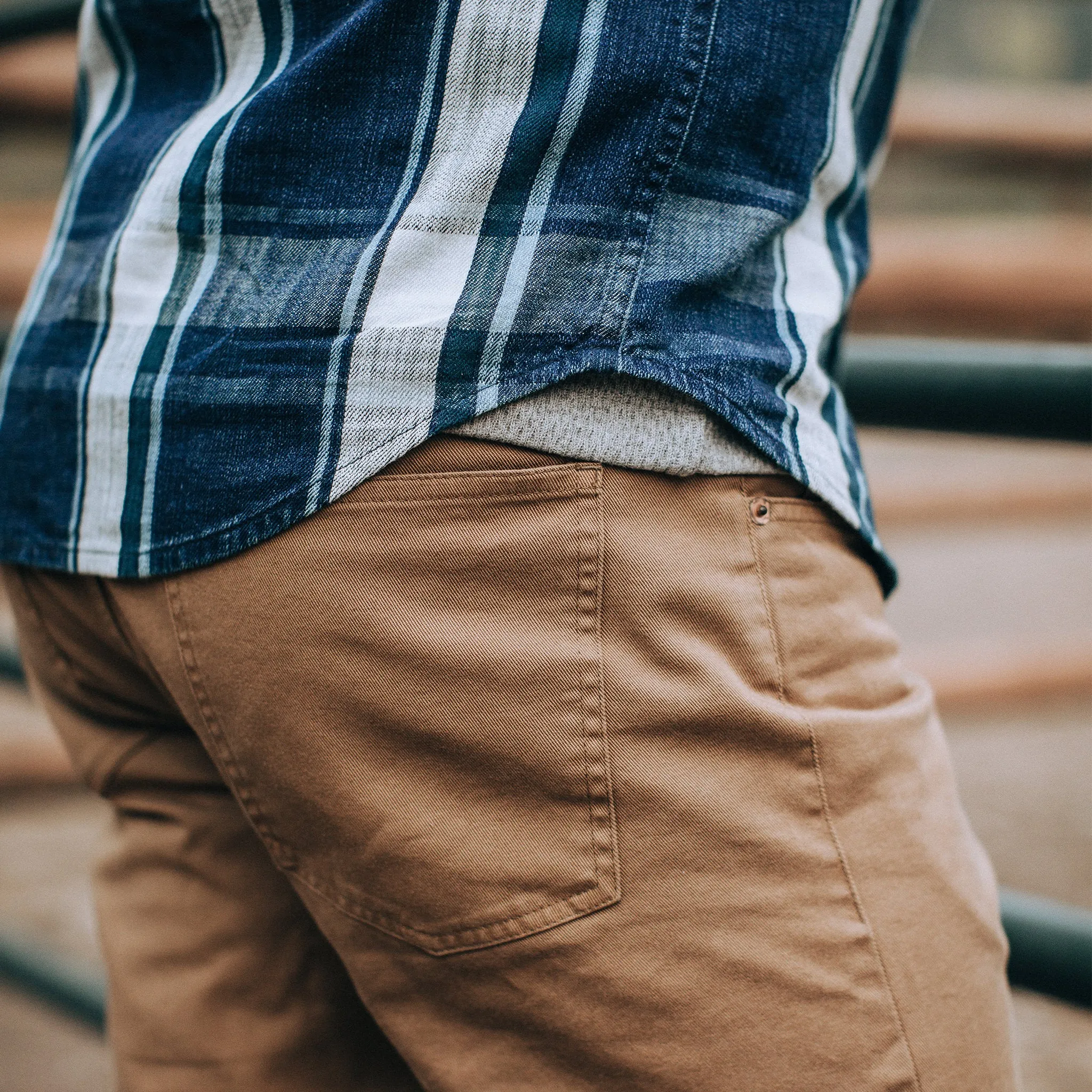 Organic Selvage Rustic Oak Democratic All Day Pants