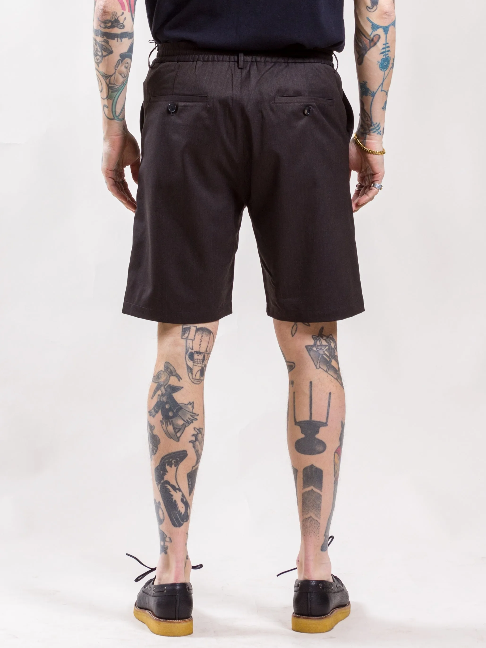 Uncle Bright, Marvin Shorts, Brown/ Black