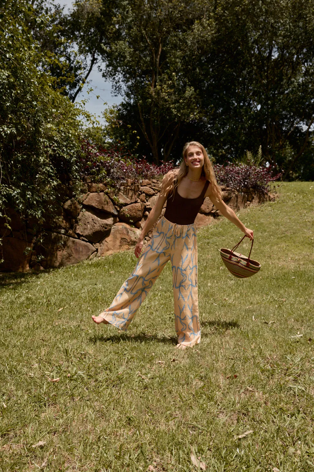 Zeila Linen Pants X Emma Rushton