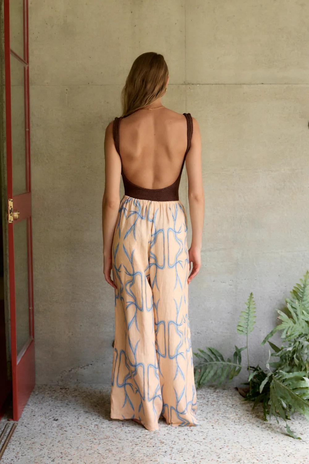 Zeila Linen Pants X Emma Rushton